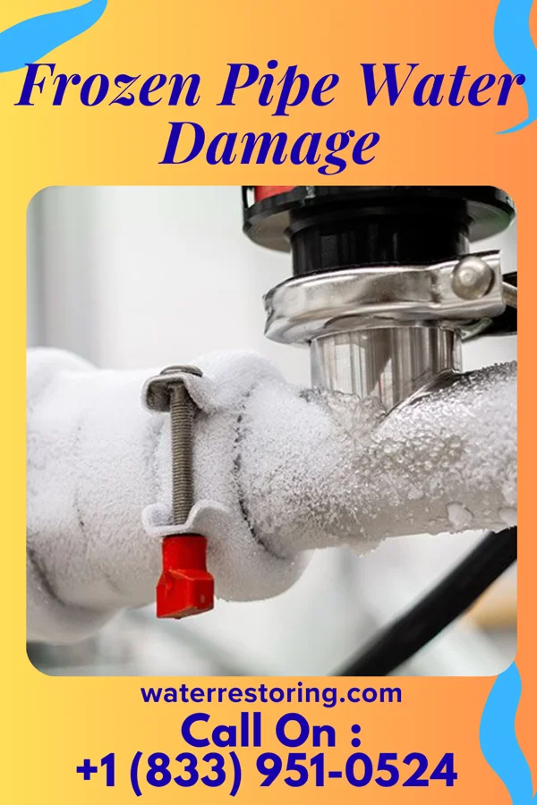 Frozen Pipe Water Damage in Dexter, IA